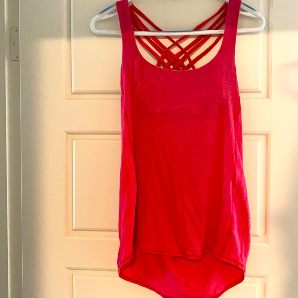 Lululemon tank top open back